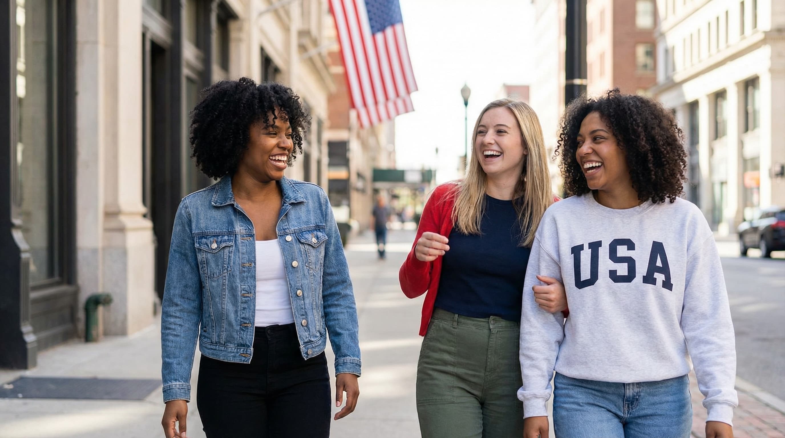 Patients smiling together